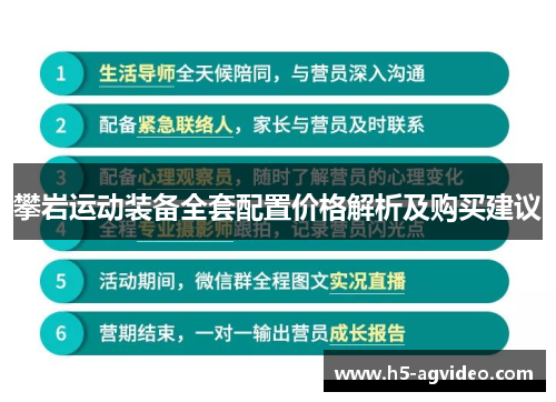 攀岩运动装备全套配置价格解析及购买建议